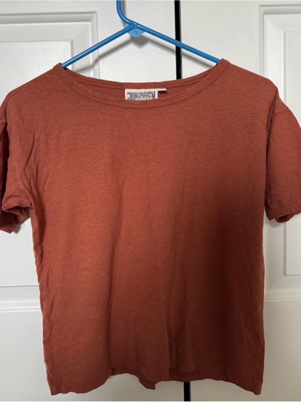 ~Jungmaven Women’s Rust Short Sleeve Crew Tee~